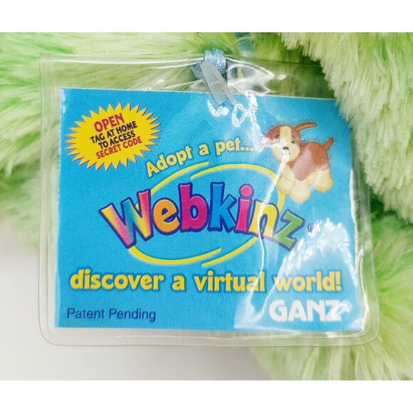 Webkinz Ganz Tie Dye Frog HM162 SEALED Tag/CODE Stuffed Animal NEW - Picture 4 of 6